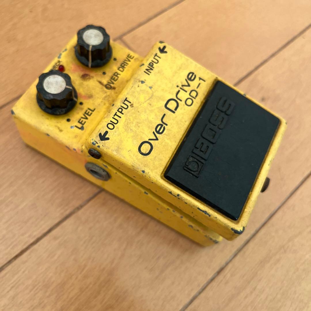 BOSS OD-1 銀ネジ デュアル 1979年製
