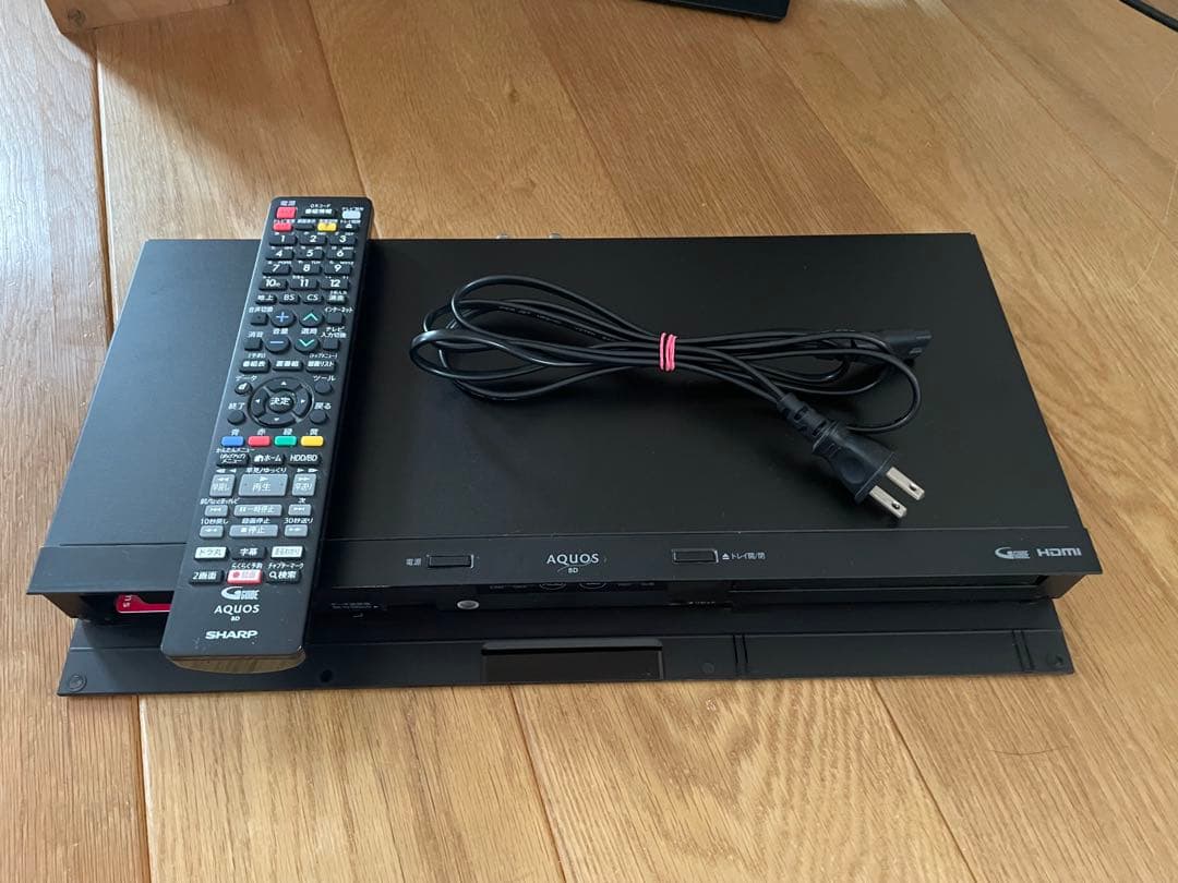 SHARP ブルーレイレコーダー BD-NW520 500GB 2番組同時録画