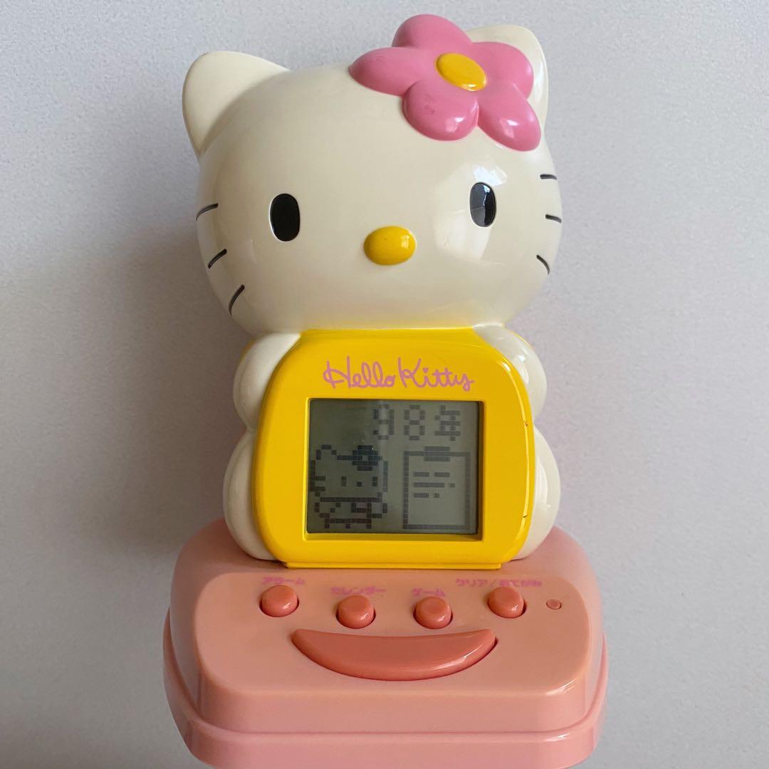 ハローキティ 楽しくお知らせ 目覚まし時計 - メルカリ