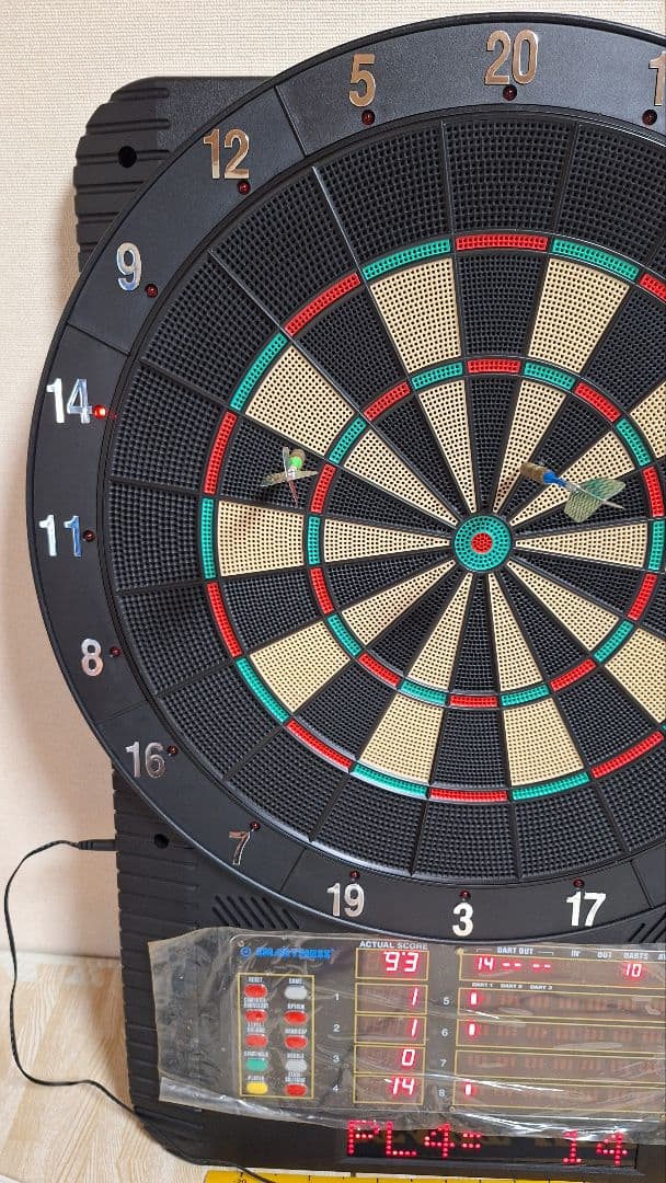 エレクトロニックダーツ FH-9881 1P～8P レトロダーツ　希少商品！