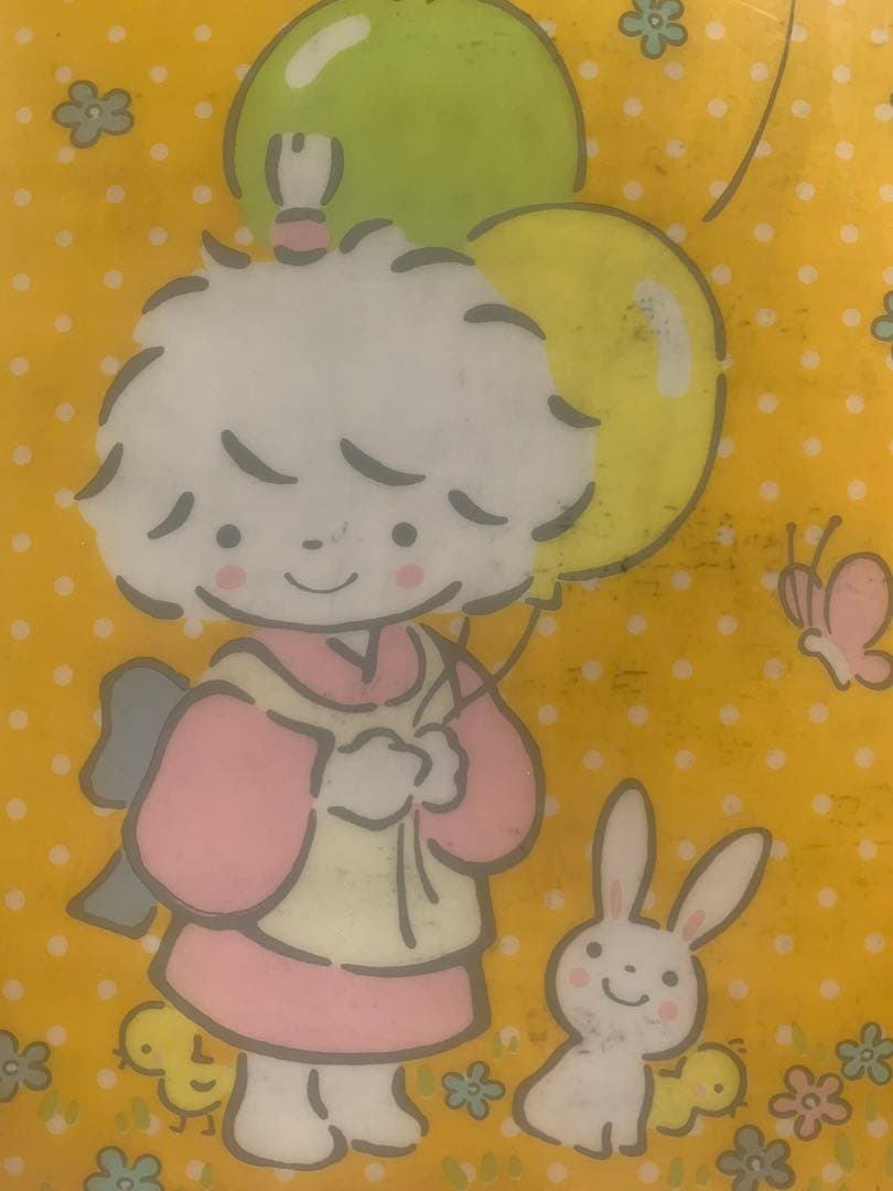 ジャンク】風の子さっちゃん タイニーポエム A4下敷き - メルカリ