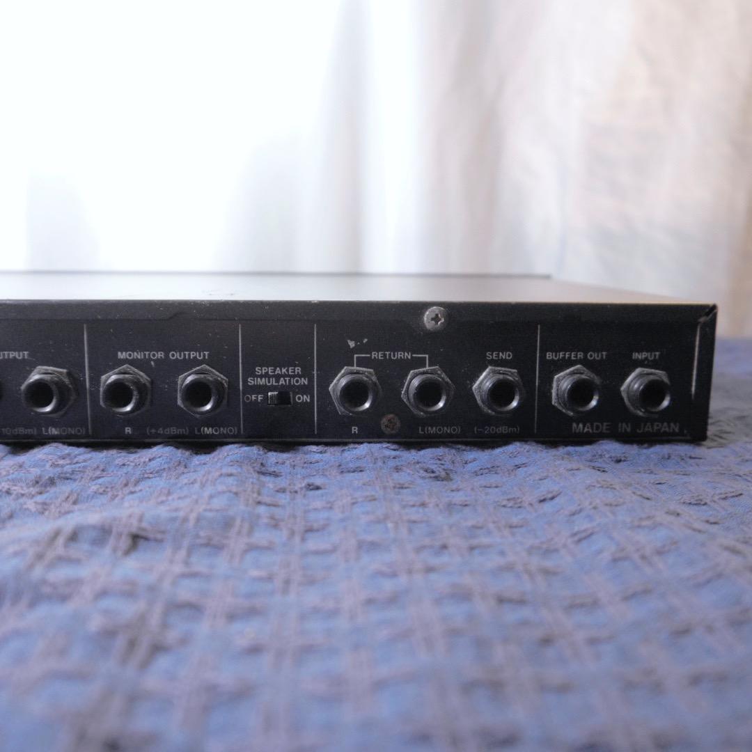 中古】名機 BOSS GUITAR DRIVER GL-100 1Uラック 2chプリアンプ