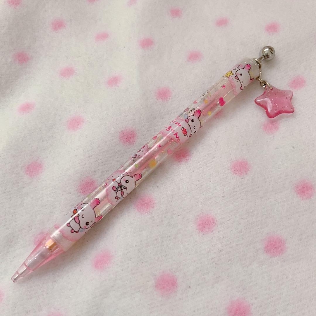 み*ご様 エンジェルうーちゃん チャーム付き シャーペン 平成レトロ