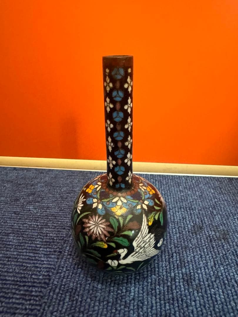 1851 七宝焼 景泰藍 花瓶5客