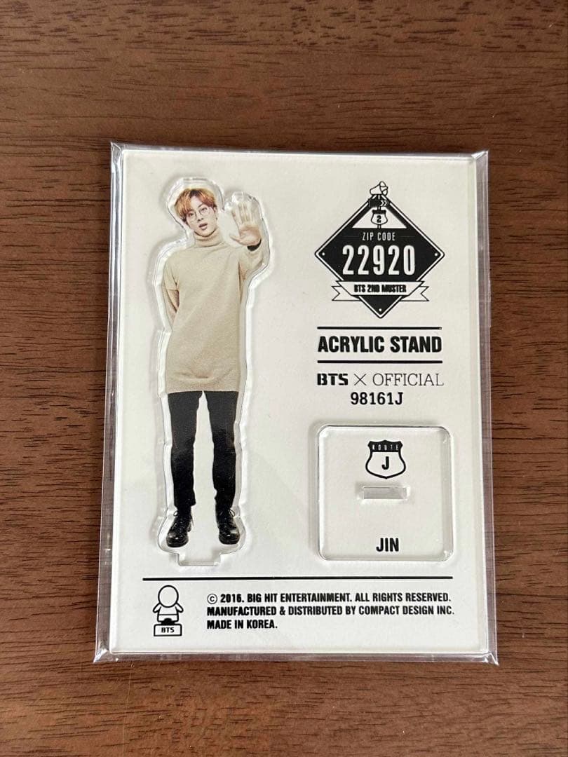 BTS 公式　アクリルスタンド　ソクジン　 9点