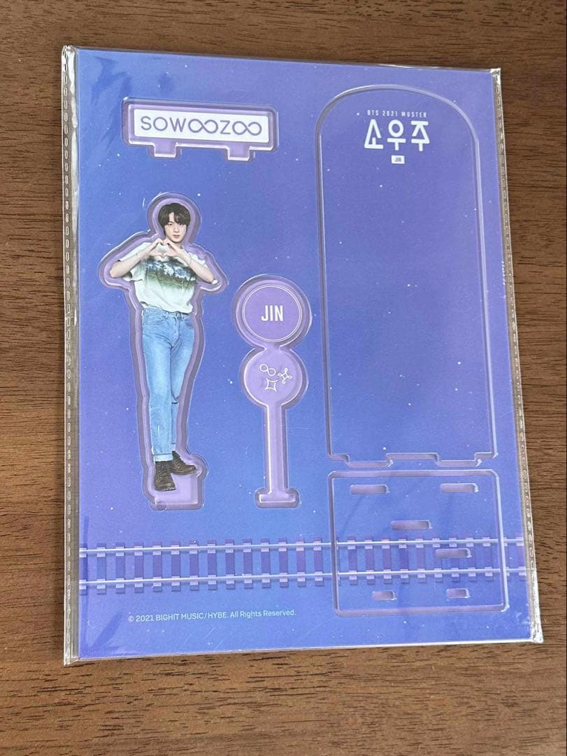 BTS 公式　アクリルスタンド　ソクジン　 9点