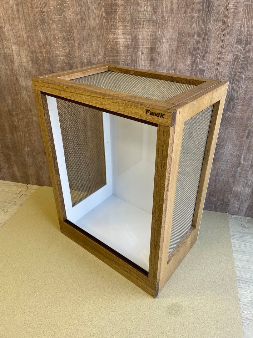 FandK爬虫類木製ケージ カメレオン仕様