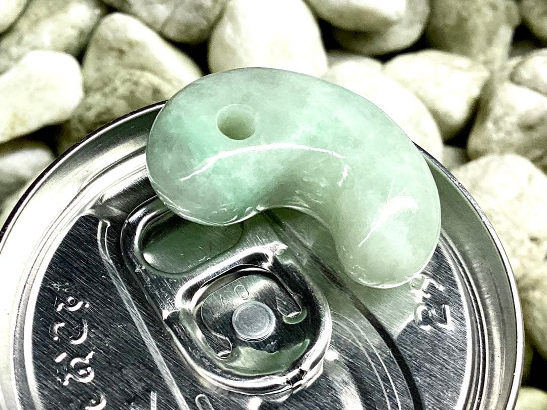 ✳極上紋様‼️ 希少玉‼️糸魚川翡翠勾玉 お身近に開運*吉祥