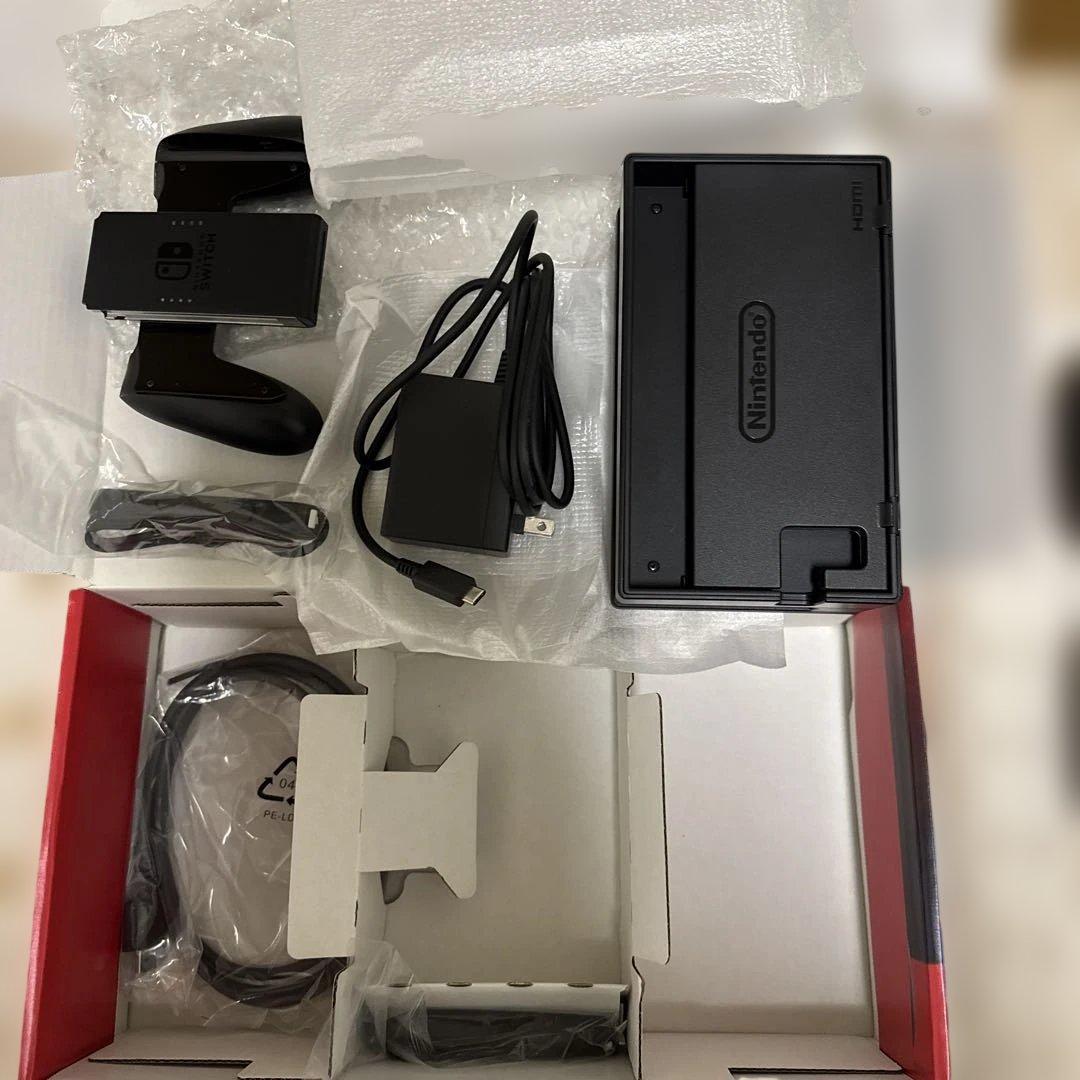 Nintendo Switch 本体 グレー 収納ケース付き