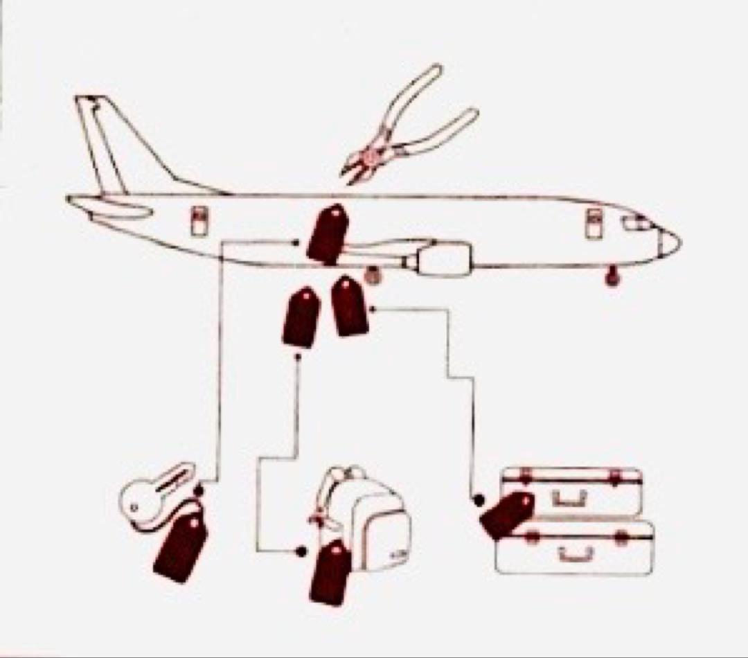 レア品•Aviation】キャセイ ドラゴン B-HLB 実機スキンタグ