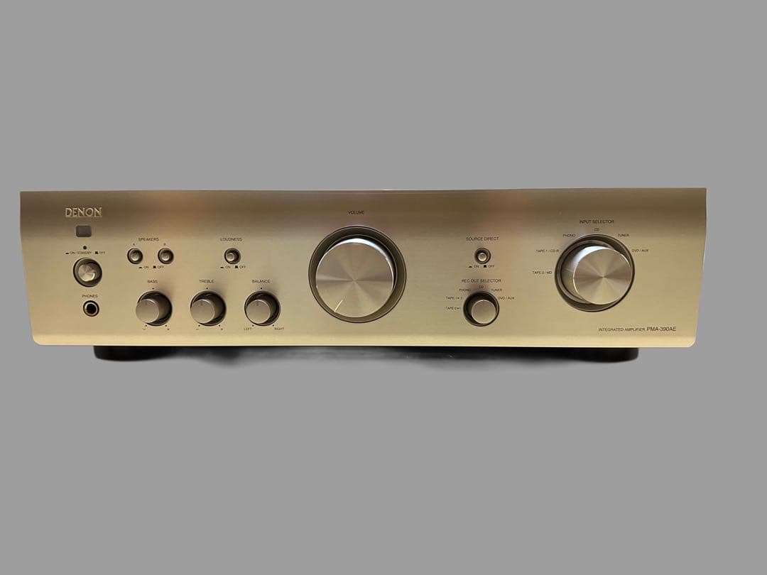 DENON PMA-390AE プリメインアンプ シルバー オーディオ機器
