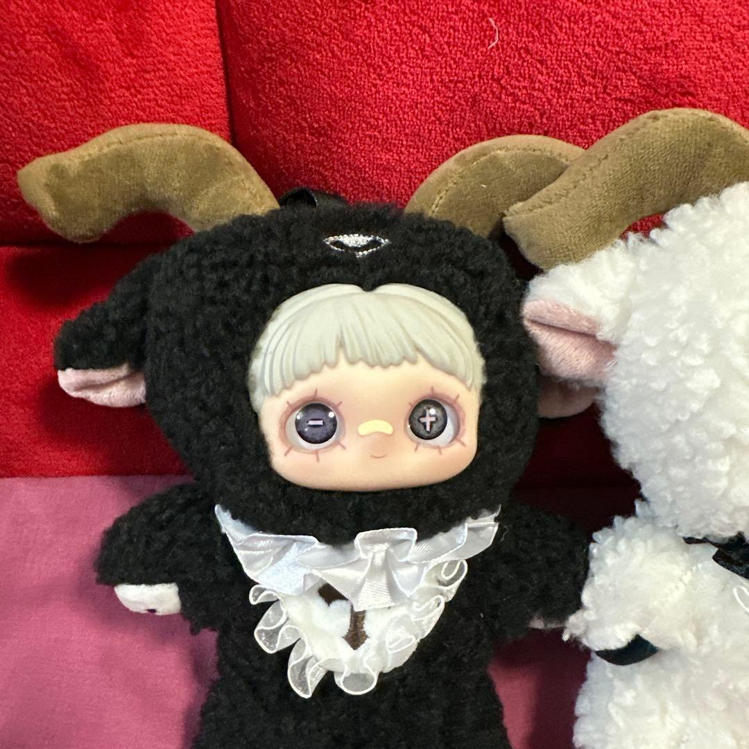 maymei Dark Forest 黒暗森林 黒白ヤギ2体セット