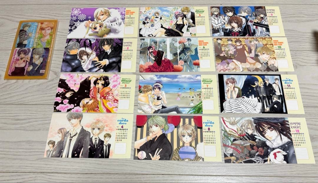 LaLa ふろくカレンダー2008年・2009年セット lala 付録 夏目友人帳