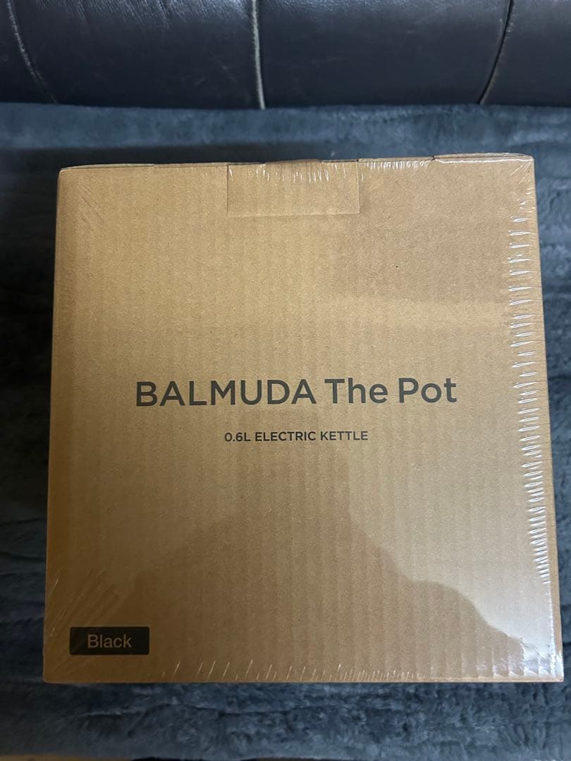 BALMUDA The Pot 0.6L 電気ケトル ブラック
