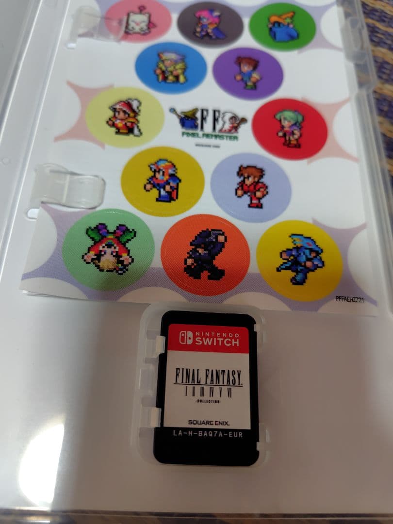 日本語対応　ファイナルファンタジー　ピクセルリマスター＋おまけフィギュア