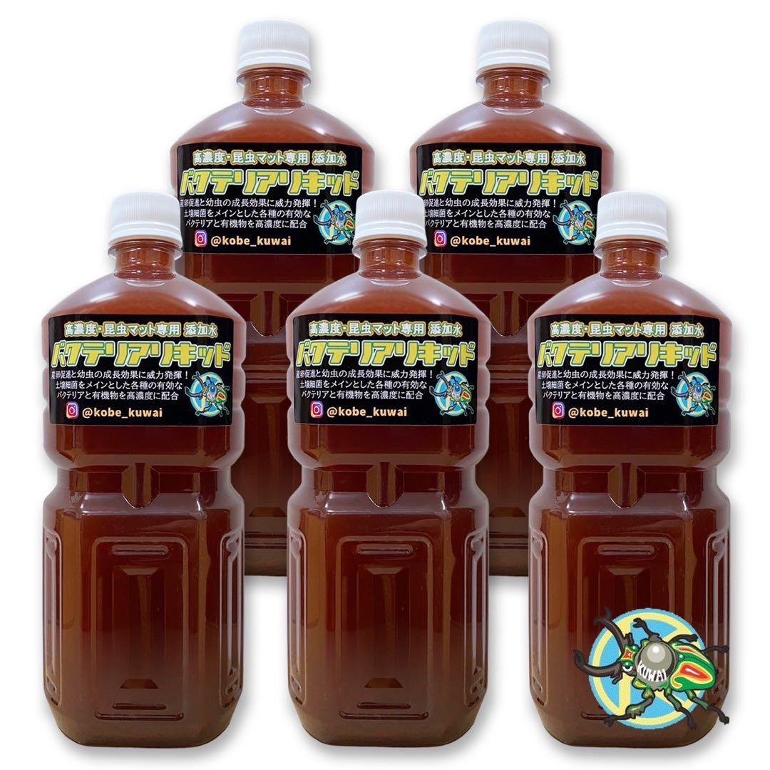 ［大人気商品］高濃度バクテリアリキッド1L ×5本　 ホログラムステッカー付 大人気商品］高濃度バクテリアリキッド1L ×5本 ホログラムステッカー付