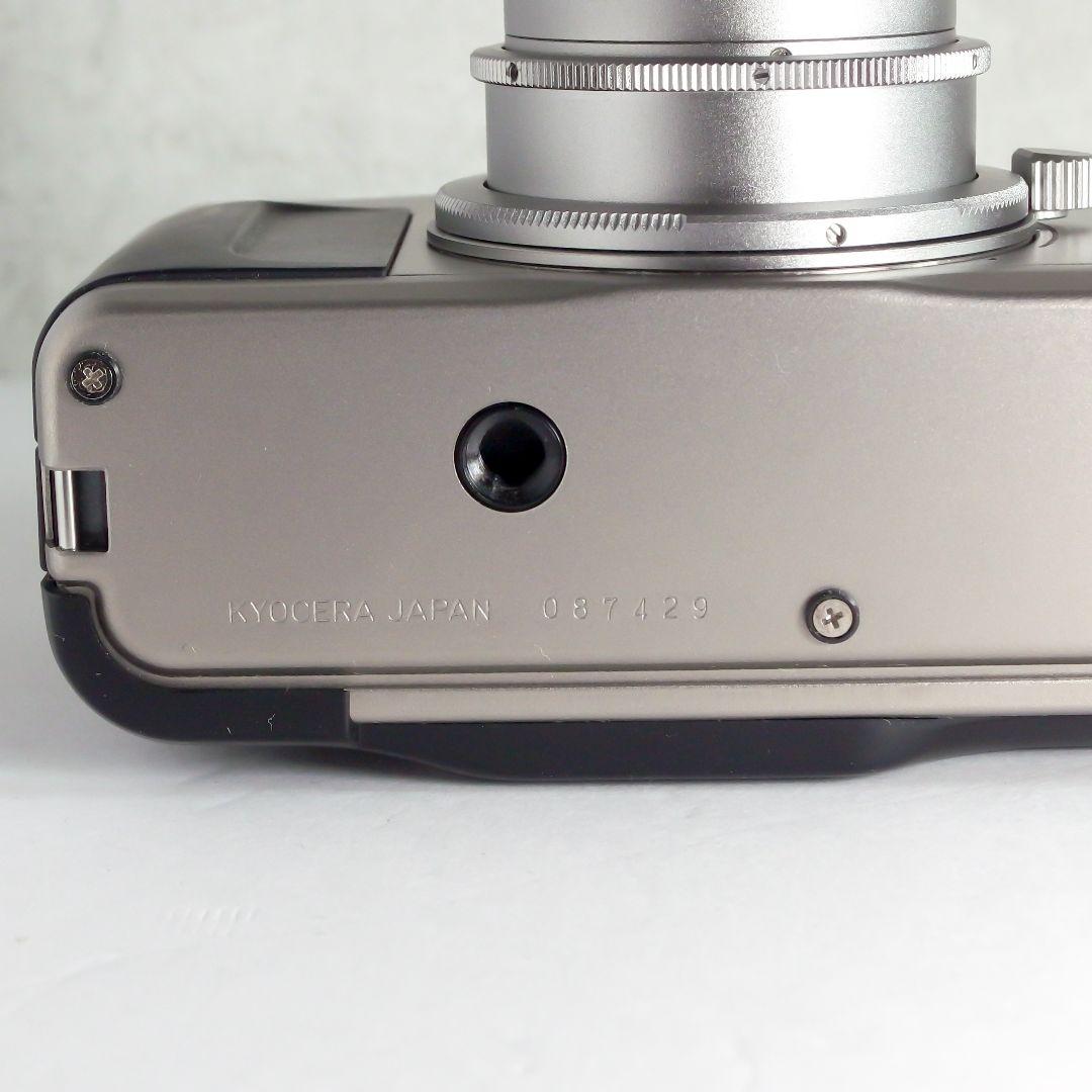 完動美品 コンタックス CONTAX TVS 専用革ケース レンズフードフィルタ