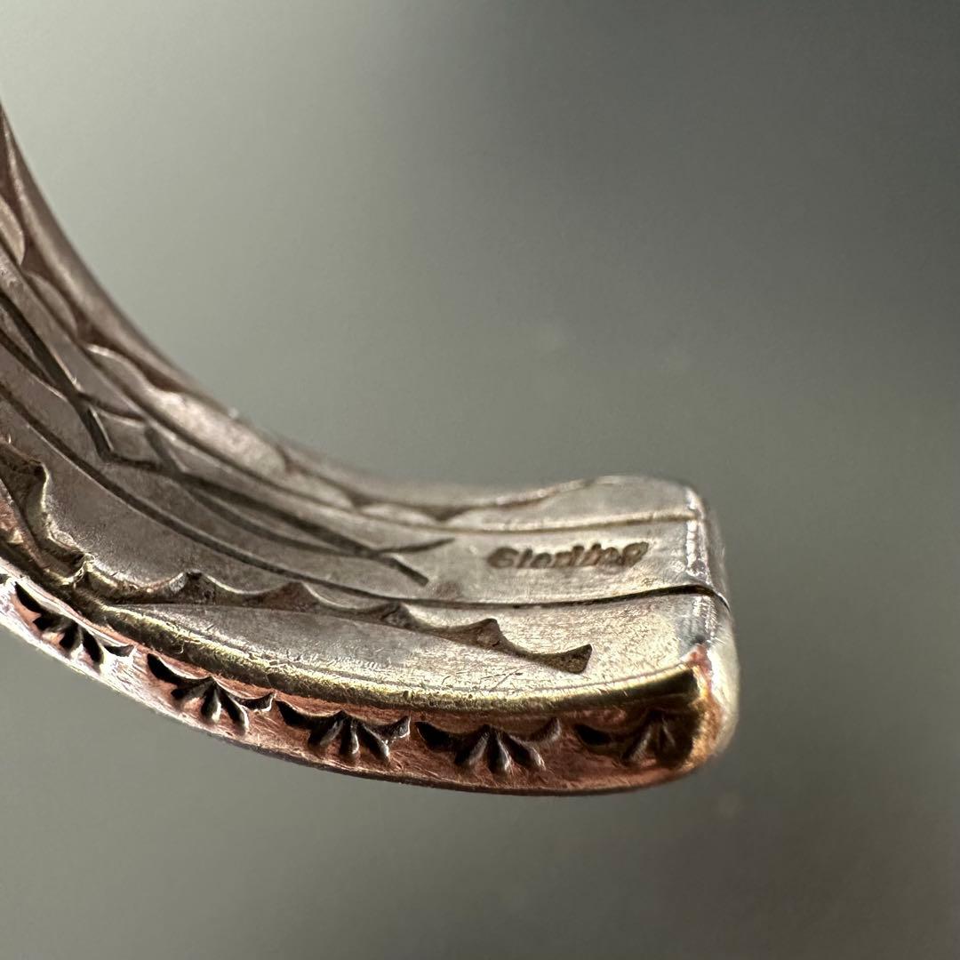 Navajo Grace Silver 4面バングル ベビーゲージ