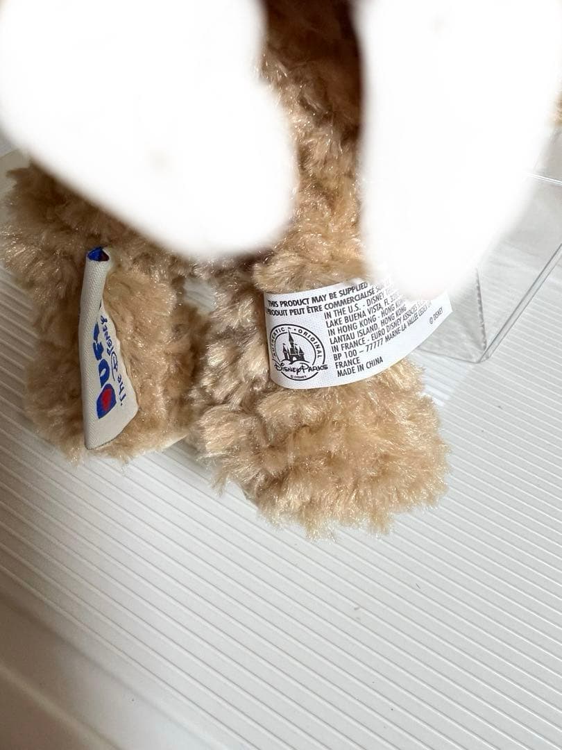 ダッフィー、シェリーメイのぬいぐるみ、ディズニーワールド、ポーチ（クリスマス）