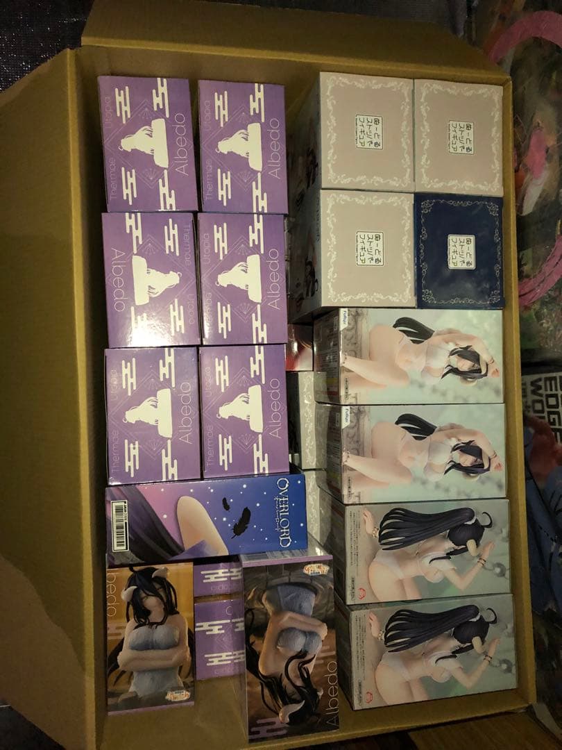 アルベド　シャルティア　バニー　ぬースト　ミニドレス　チャイナドレス　56個