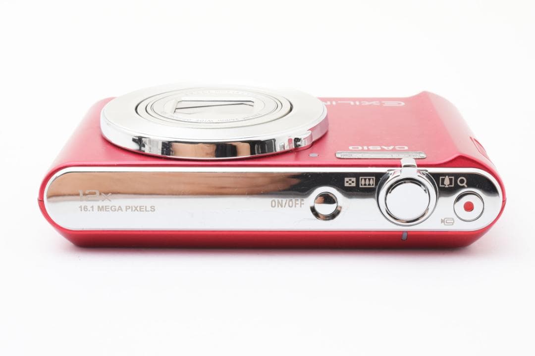 極美品】CASIO EXILIM EX-ZS240 レッド 動作確認済