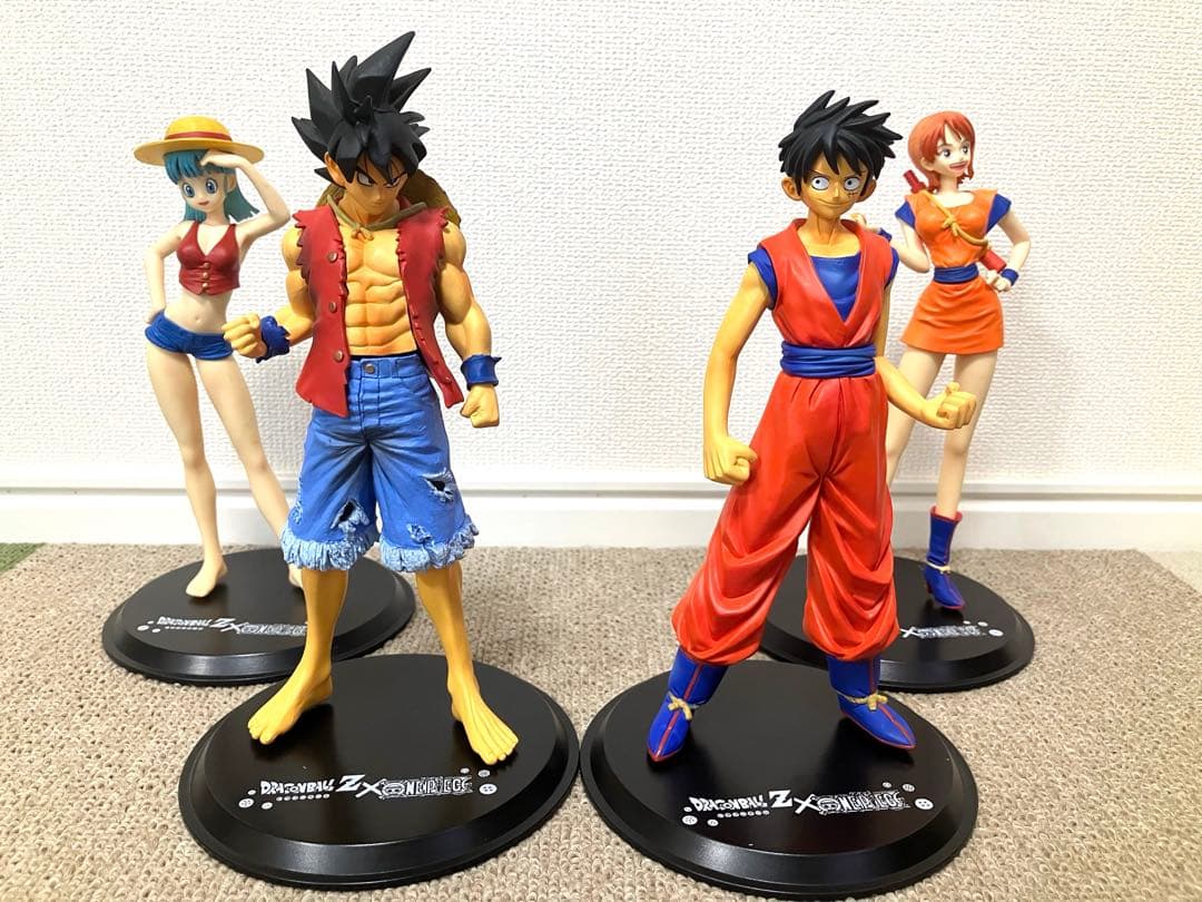 ONE PIECE &ドラゴンボールのフィギュア
