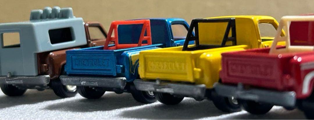 トミカ シボレートラック 4台セット