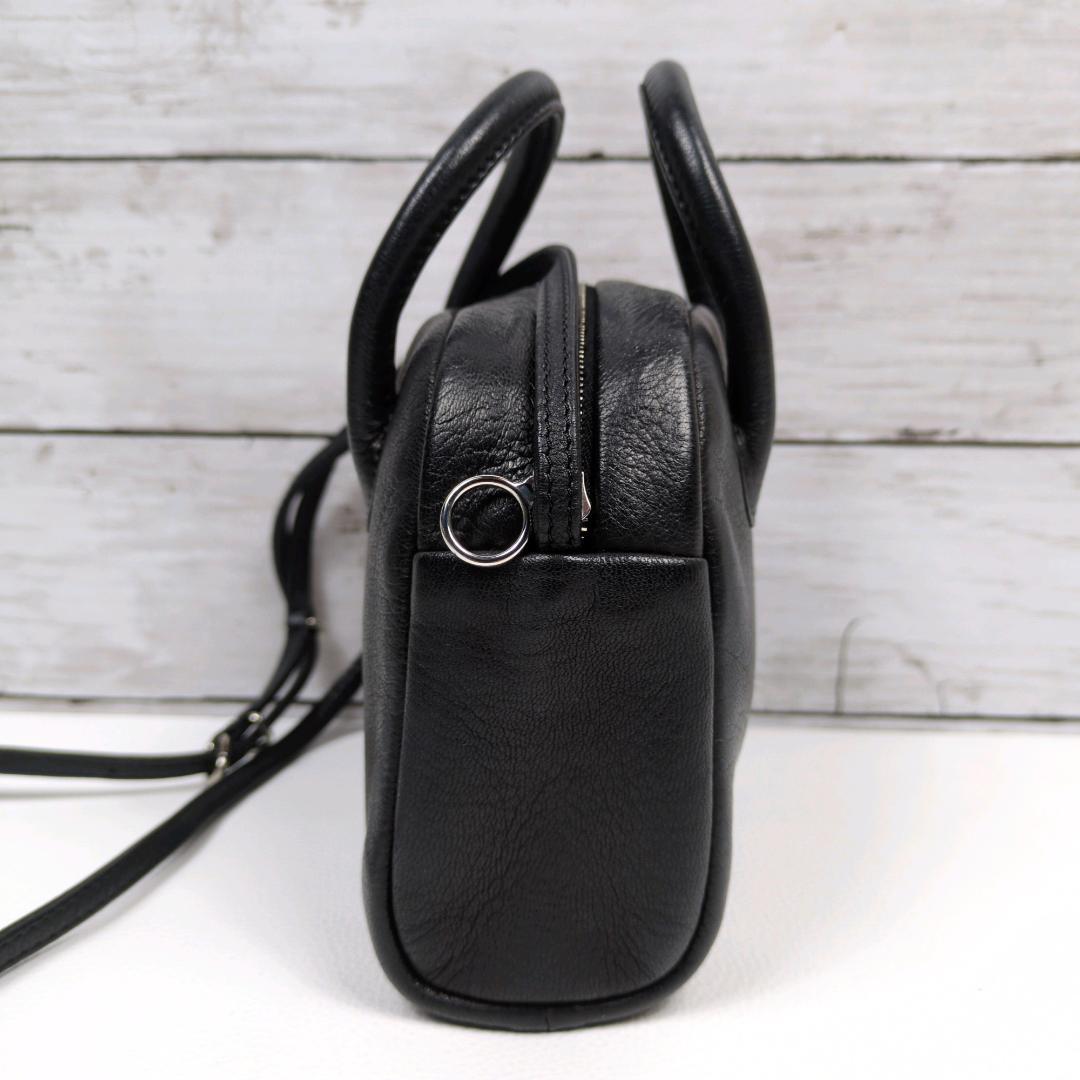 Aeta アエタ ディアレザーボストンミニショルダーバッグ DA39