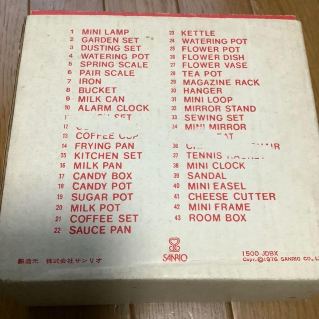 リトル キティ ミニチュア コレクション 昭和 レトロ
