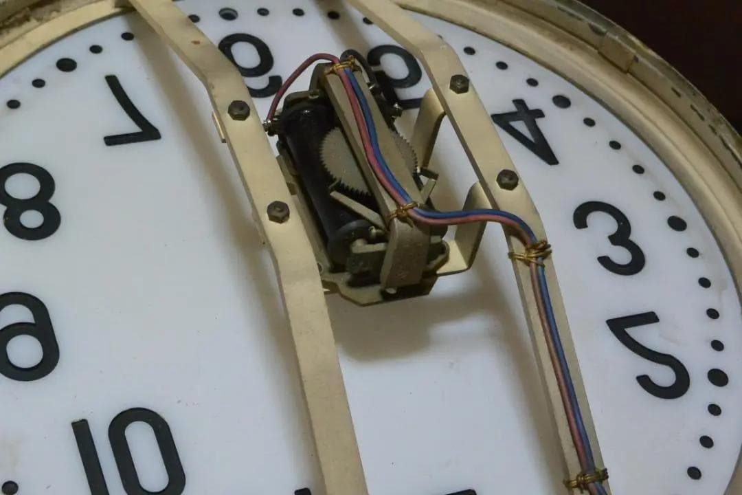 国鉄 駅 ホーム 両面 鉄道時計 引取り６千円引き