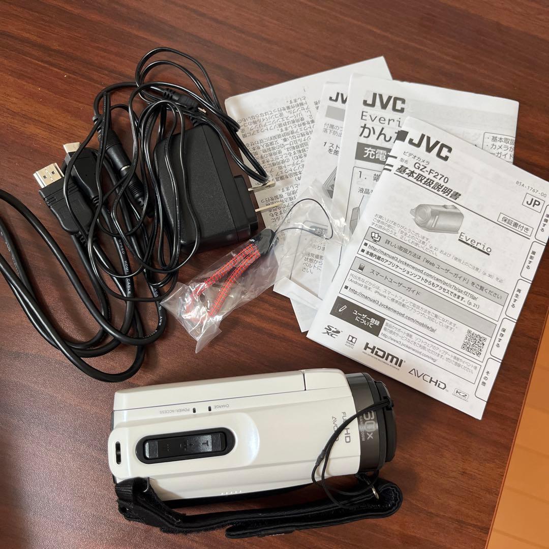 JVC Everio ビデオカメラ ケース付き