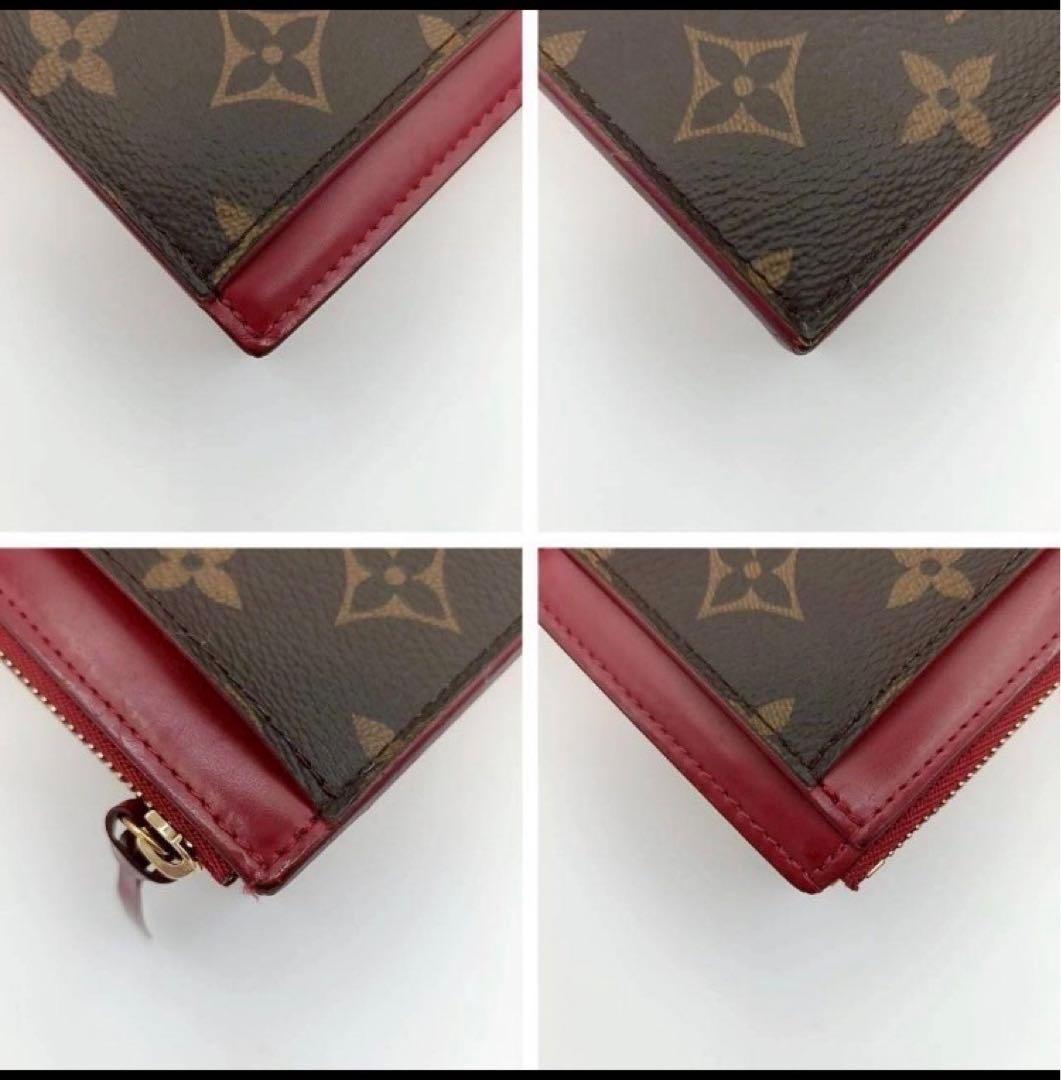 ルイヴィトン　モノグラム　ポルトカルトジップ　ケース
