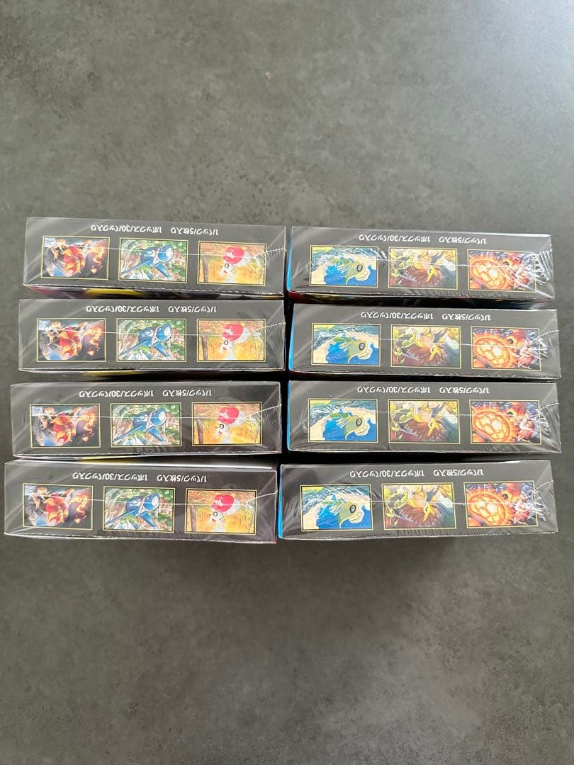 ポケモンカード　メガシンフォニア、メガブレイブ各4BOXシュリンク付き