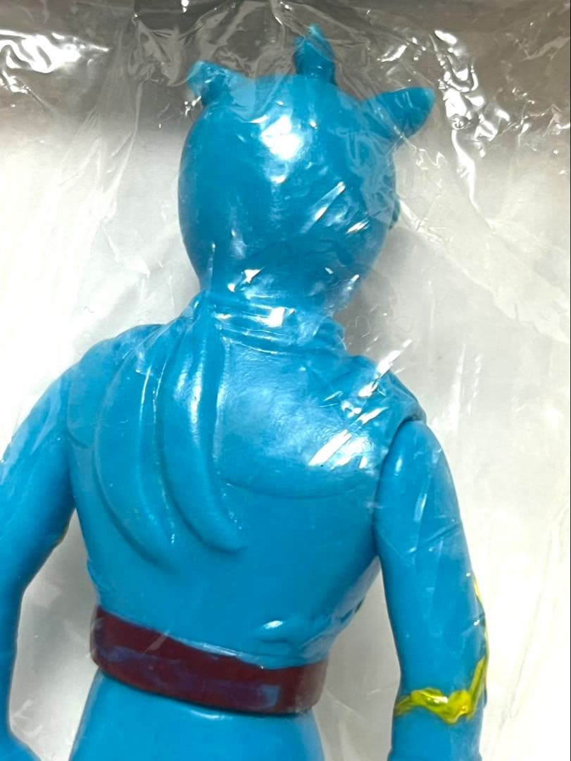 未開封！イナズマン ソフビ パチ 無版権（ポピー バンダイ ブルマァク 当時物