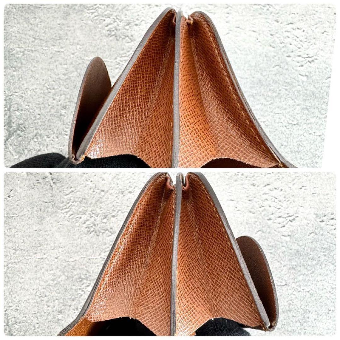 ルイヴィトン モノグラム　小銭入れ　ポルトモネ グセ ケース 　財布