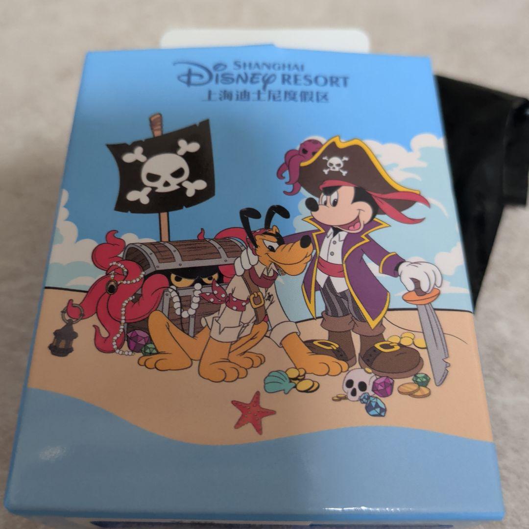 上海ディズニーランドグッズ新品ピンバッジ海賊ルーイ カリブの海賊
