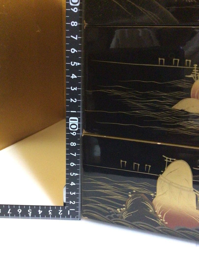 豪華蒔絵 五段重箱 二枚蓋