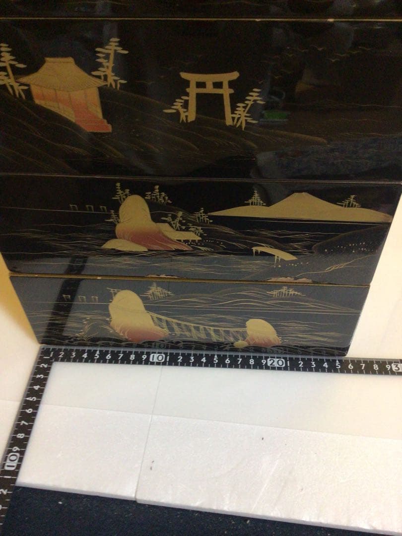 豪華蒔絵 五段重箱 二枚蓋