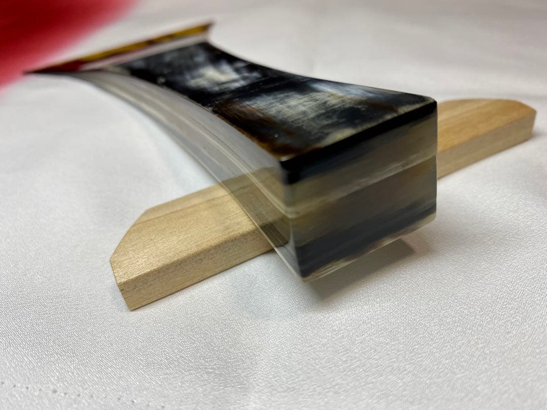 早い者勝ち】 【美品】津軽三味線 鼈甲撥 白水牛 手元 高級 べっ甲