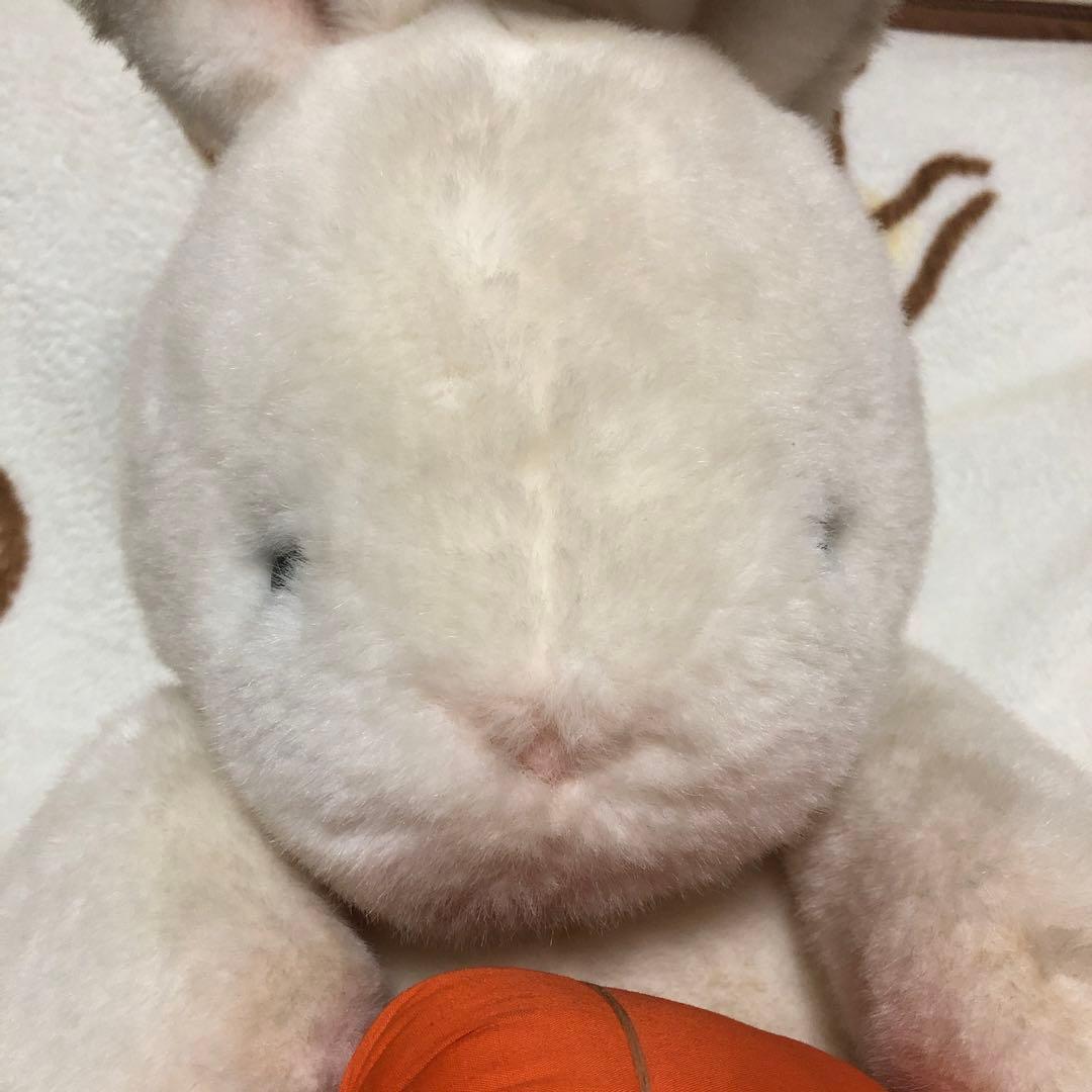 昭和レトロ　ヴィンテージ セキグチ製　ニンジンうさぎ　2Lサイズ　中古品