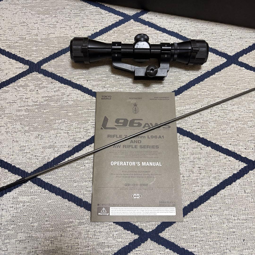 ま*お様 東京マルイ　L96AWS オマケHAKKOスコープ　マルイマウント　ジ