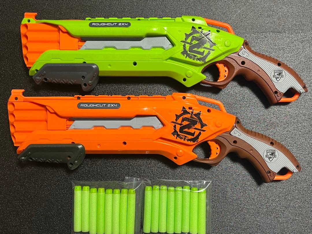 ナーフ ゾンビストライク ラフカット 2x4 2種セット