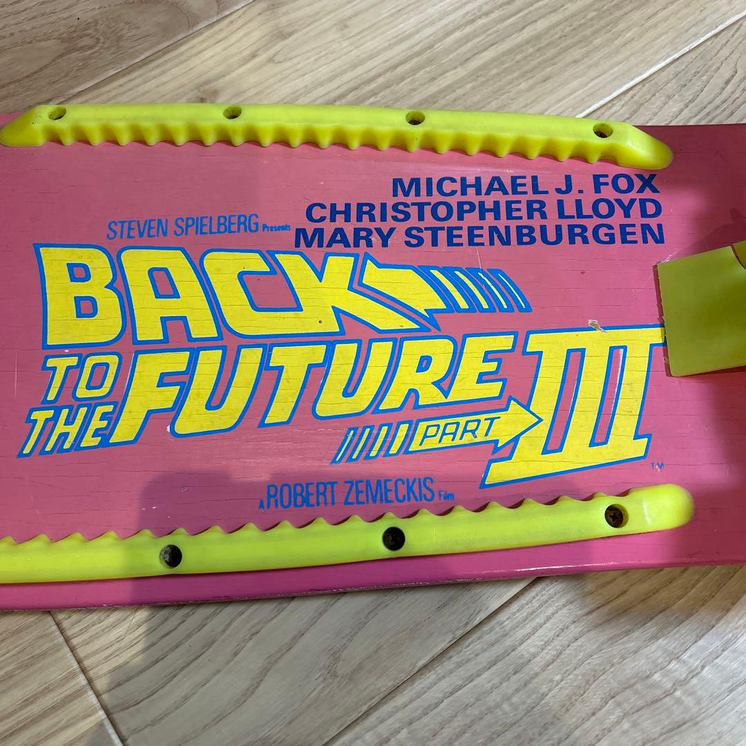 プロモ品）1990 バック・トゥ・ザ・フューチャー スケートボード　ホバーボード