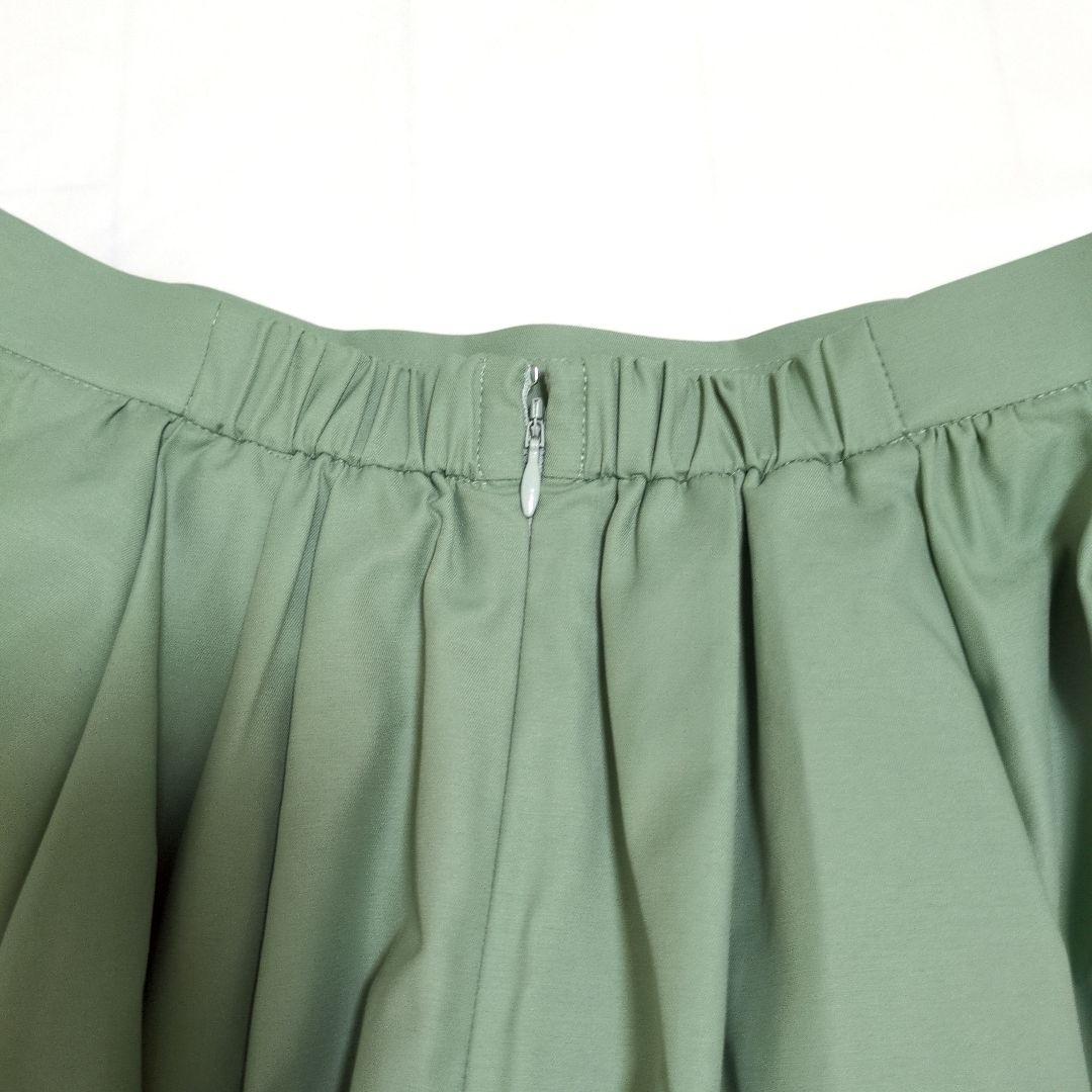 【TOCCA 】トッカ　フレアスカート グリーン系