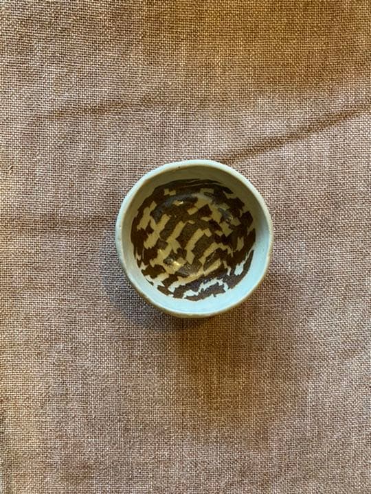 作家物　松井康成　練上　盃　供箱　人間国宝　笠間焼