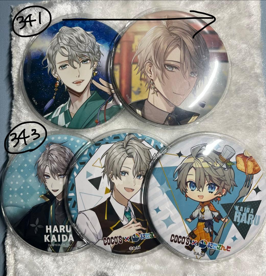 甲斐田晴 ビッグ缶バッチ - メルカリ