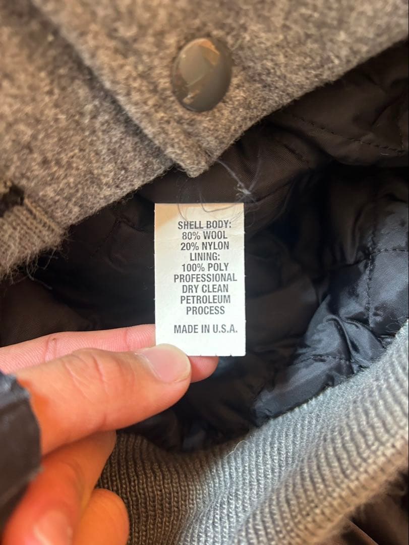 90s game sport wear ウールスタジャン　usa製