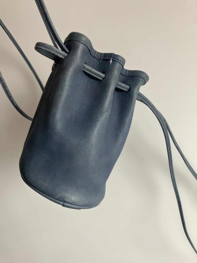 専用　オールドコーチ ショルダーバッグ 巾着 レザー 4144