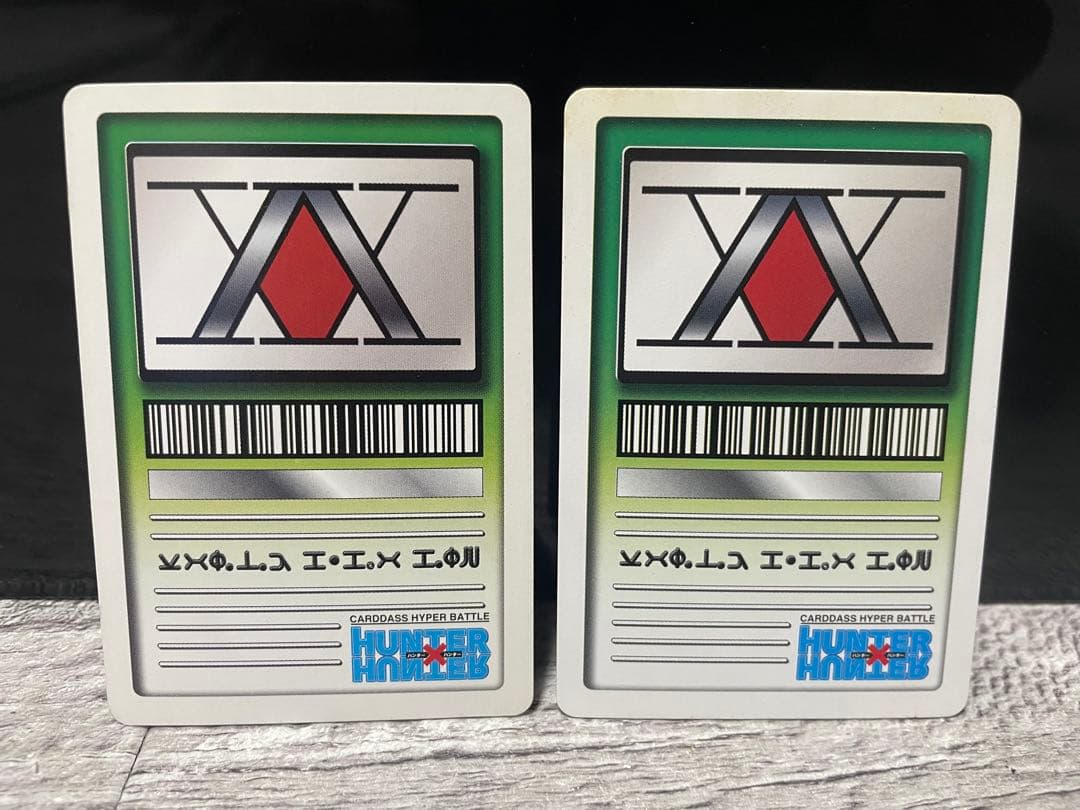 HUNTER×HUNTER キルア、ゴン　カード