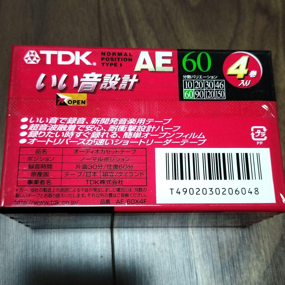 TDK AE-60 4巻入り×16 カセットテープ